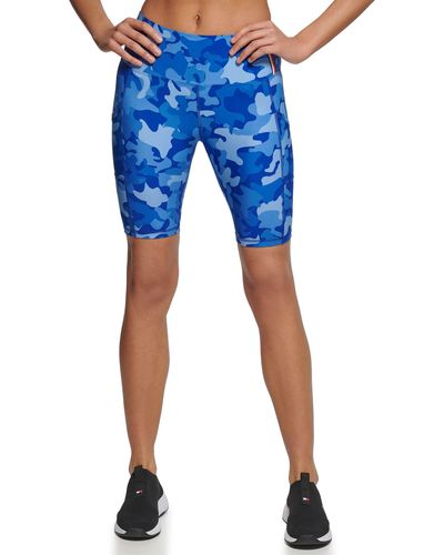 Tommy Hilfiger Performance Athletic Biker Shorts For - Blue