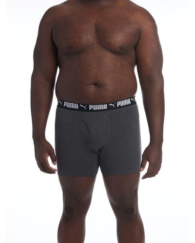 (ONE) Mens PUMA Sports Stretch 6 Microfiber Boxer Brief Underwear $20.00  $22.0 