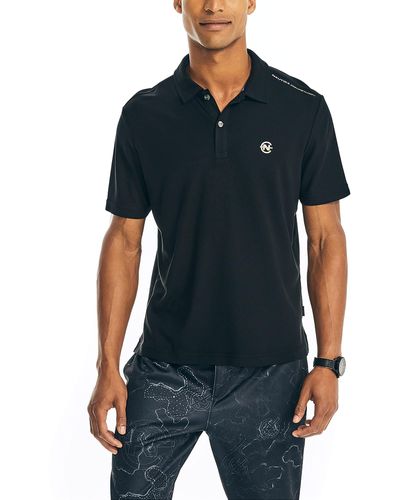Nautica Sustainably Crafted Classic Fit Polo - Black