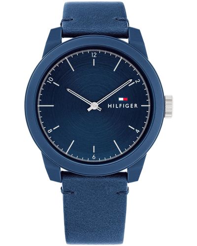 Tommy Hilfiger Watch: Minimalistic Elegance With Refined Details - Blue