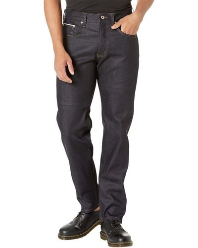 Naked & Famous Easy Guy-nightshade Stretch Selvdge - Black