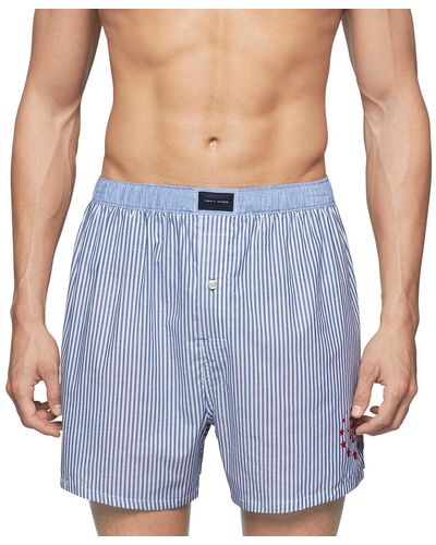 Tommy Hilfiger Underwear Woven Boxers - Blue