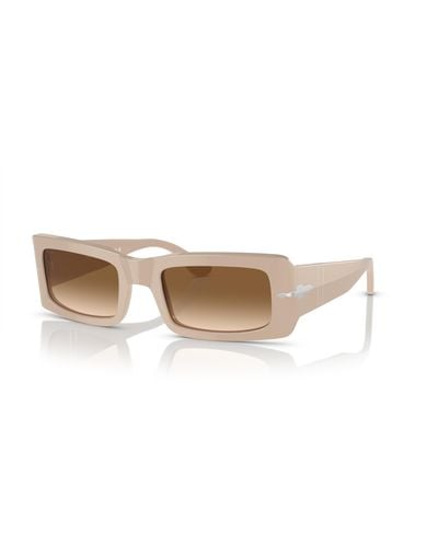 Persol Po3332s Francis Rectangular Sunglasses - Black