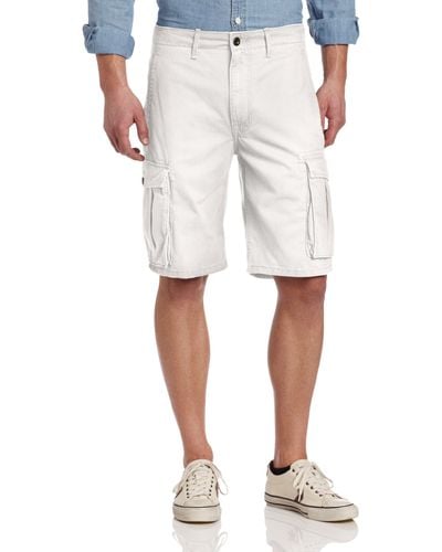 Levi's Ace Cargo Shorts - White
