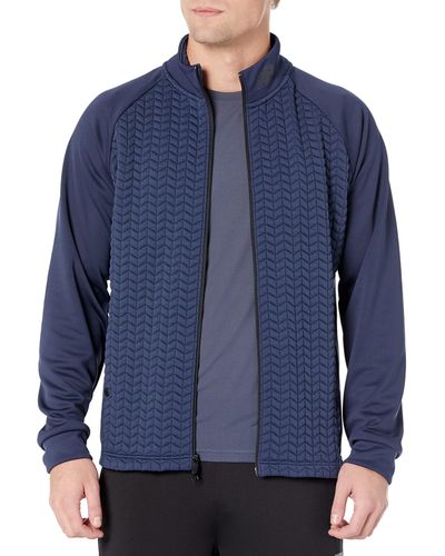 New Balance Nb Heatloft Full Zip Jacket 22 - Blue