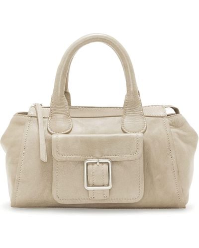 Lucky Brand Cici Zipper Closure Crossbody Handbag - Natural