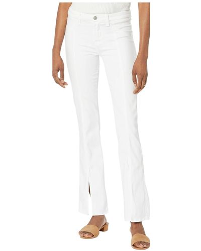 7 For All Mankind Kimmie Straight In Luxe White