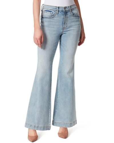 Jessica Simpson True Love Trouser Wide Leg Jean - Blue