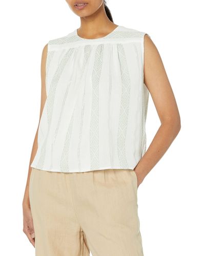 Splendid Samara Short Sleeve Shirt - White