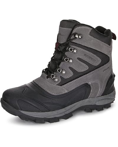 Eddie Bauer Bend Hiking Snow Boots For | Waterproof Shell - Black