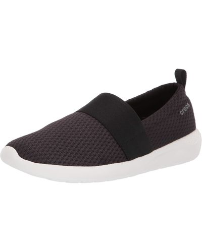 Crocs™ Literide Mesh Slip-on Shoe Sneaker - Black