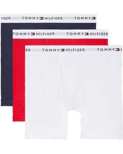 Tommy Hilfiger Underwear Multipack Cotton Classics Boxer Briefs - White