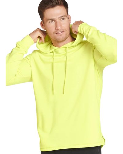 Jockey Casualwear Lightweight Fleece Pullover Hoodie - Yellow