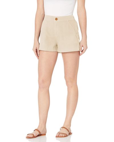 Roxy Oceanside High-waisted Shorts - Pink