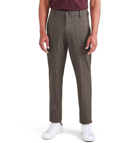 Dockers Slim Fit Workday Khaki Smart 360 Flex Pants, - Gray