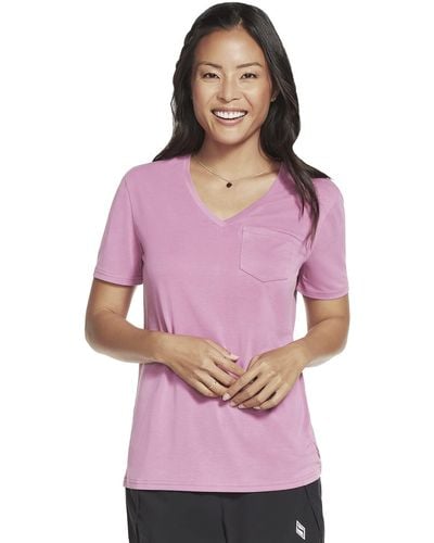 Skechers Tranquil Tee - Pink