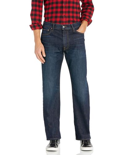 Lucky Brand S 181 Relaxed Straight In Oceanside Jeans - Blue