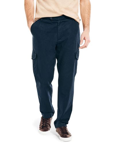 Nautica Sustainably Crafted Cargo Pant - Blue