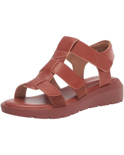 Rockport Womens Abbie T-strap Sandal - Size 6 M - Brown