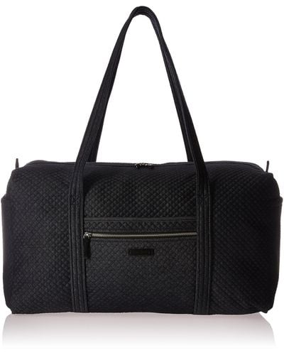 Vera Bradley Denim Large Travel Duffle Bag - Black