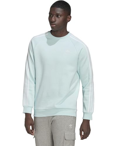 adidas Originals Adicolor Classics 3-stripes Crew Sweatshirt - Green