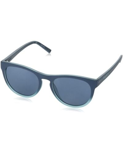 DKNY Dk536s Round Sunglasses - Blue