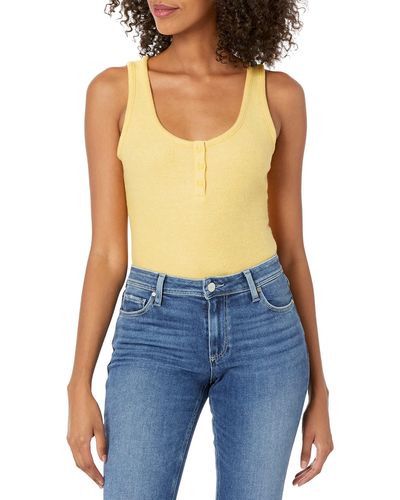 Kendall + Kylie Kendall + Kylie Womens Tank Bodysuit - Blue