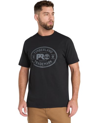 Timberland Trademark Graphic Short-sleeve T-shirt - Black