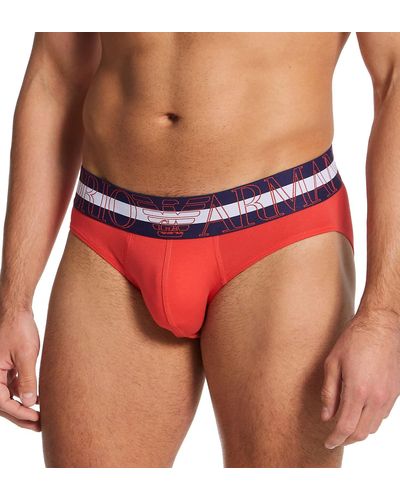 Orange Emporio Armani Underwear for Men | Lyst