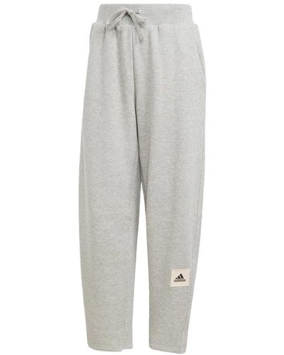 adidas Lounge French Terry Pants - Gray