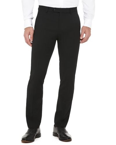 Tommy Hilfiger Th Flex Modern Fit Suit Separates Pant - Black
