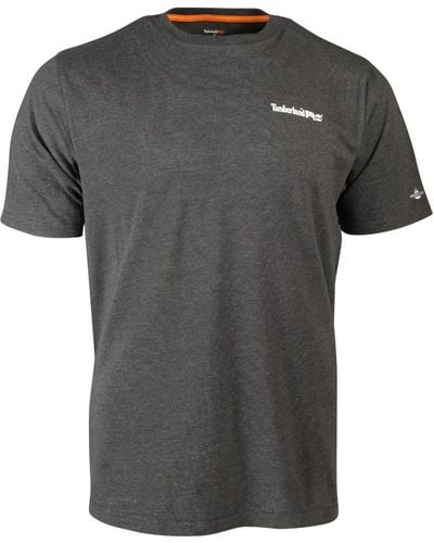 Timberland Base Plate Lw Corner Office Graphic Short Sleeve T-shirt - Gray