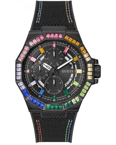 Guess Energy Gw0701g1 Silicone Watch - Multicolor
