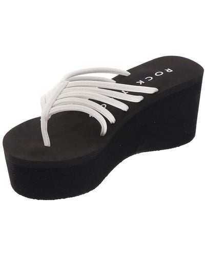 Rocket Dog Crush Wedge Sandal - Black