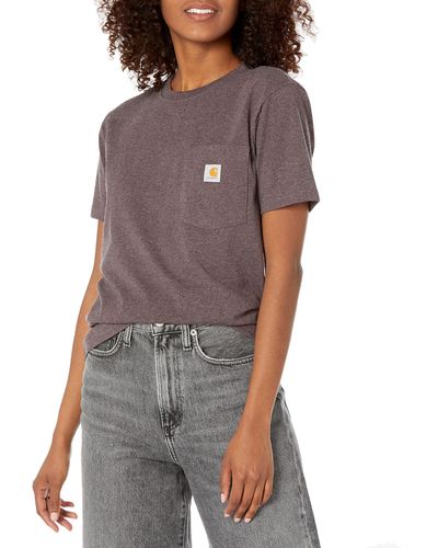 Carhartt S Loose Fit Heavyweight Short-sleeve Wk87 Workwear Pocket Short Sleeve T-shirt - Multicolor