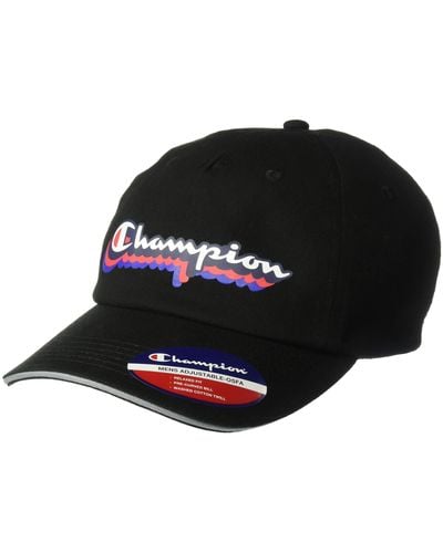 Champion Neighborhood Dad Adjustable Cap - Black