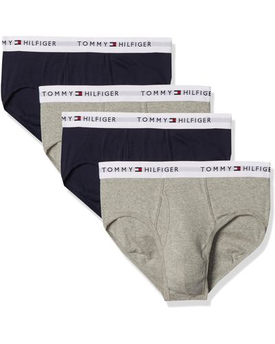 Tommy Hilfiger Underwear 4 Pack Cotton Brief - White