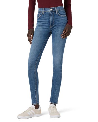 Hudson Jeans Jeans Barbara High-rise Super Skinny Ankle - Blue
