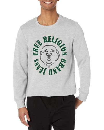 True Religion Doorbuster Sweatshirt - Gray