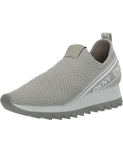 DKNY Alani-slip On Snea Sneaker - Gray