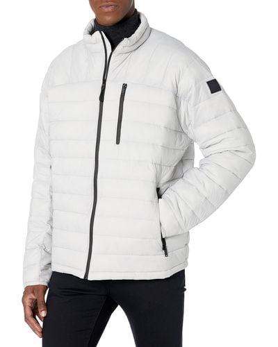DKNY Lightweight Quilted Puffer Jacket - Multicolor