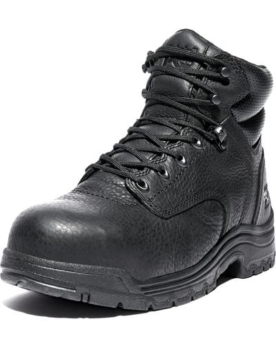 Timberland Pro 26064 Titan 6"" Safety Toe Boot,black,15 M