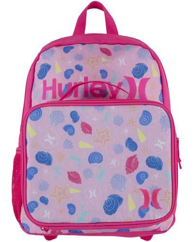 Hurley One And Only Backpack And Lunch Set - Pink