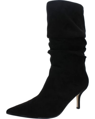 Nine West Mycki Mid Calf Boot - Black