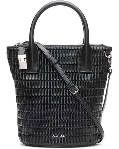 Calvin Klein Modern Essentials Bucket Bag - Black