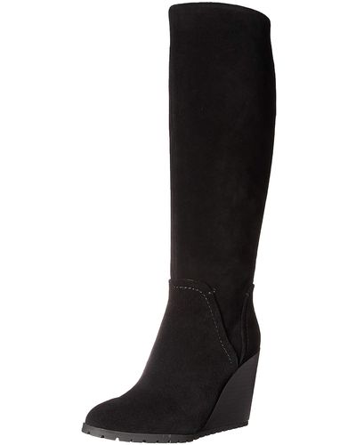Splendid Women's Patience Wedge Heel Tall Boots - Black