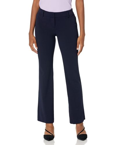 Pantaloni Donna Rafaella Plus Size Ponte – Vestibilità Comfort, Fit Slim, Colore Scuro