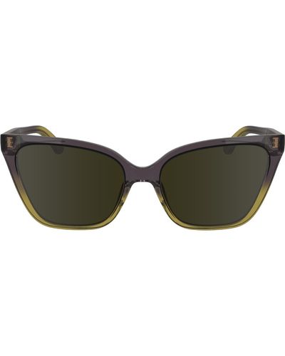 Calvin Klein Ck24507s Cat Eye Sunglasses - Green