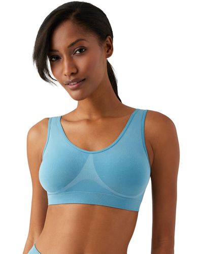 Wacoal B-smooth Wide Strap Bralette - Blue