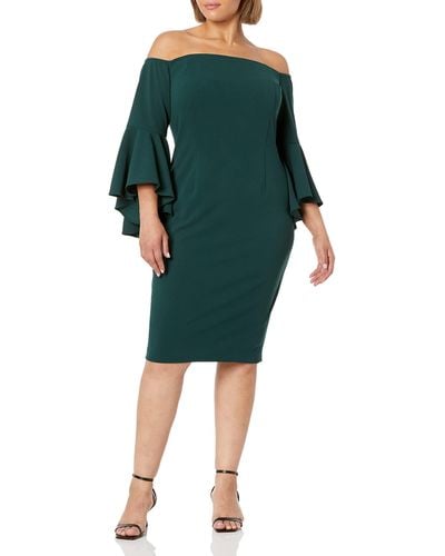 Calvin Klein Special Occasion Party Dress - Green